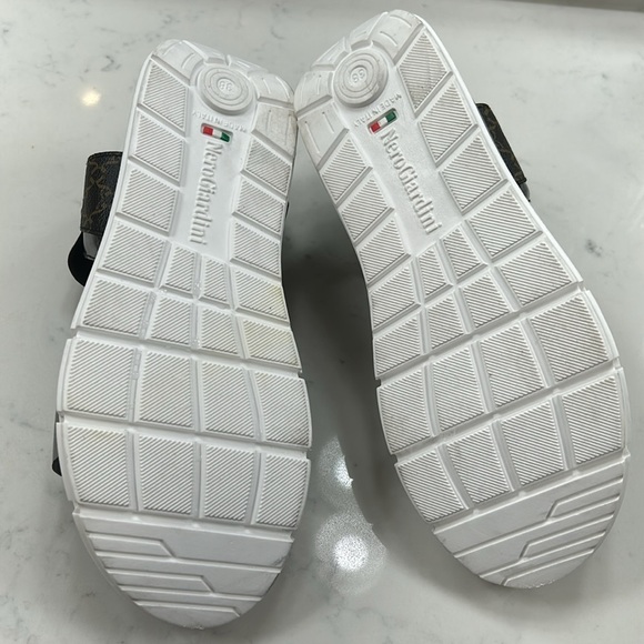 NERO GIARDINI platform sandal Italian made size 38 or US 8 - Picture 6 of 12